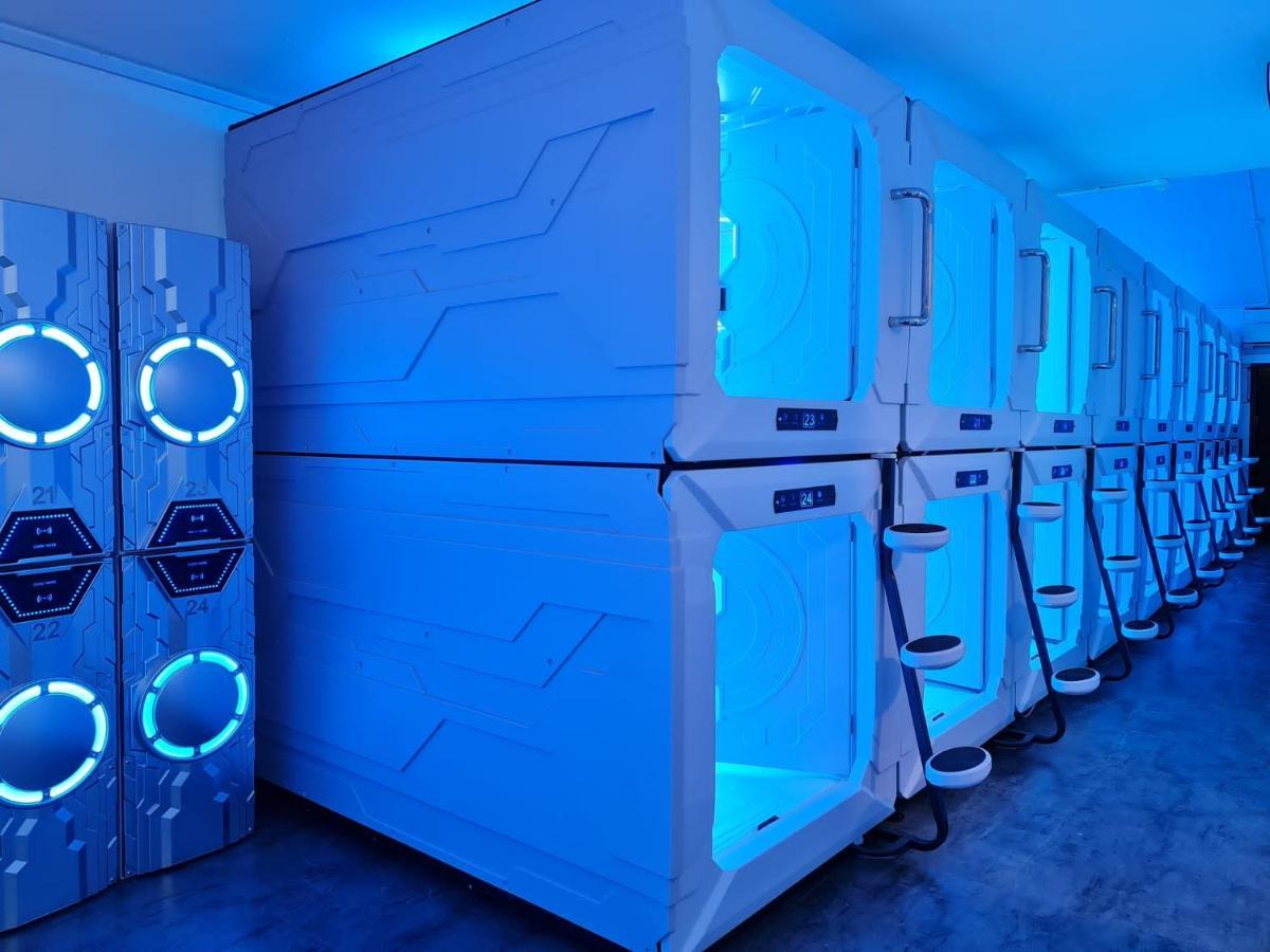 Galaxy Pods Capsule Hotel Boat Quay Singapore Esterno foto